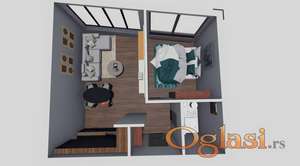 *** Jednoiposoban stan u izgradnji *** Useljiv od aprila sledeće godine ***